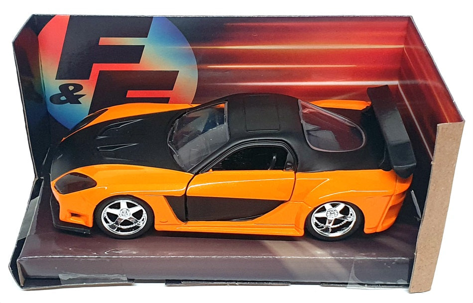 Jada 1/32 Scale 30736 - Fast & Furious Han's Mazda RX-7 - Orange/Black