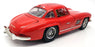 Burago 1/18 Scale Diecast 3015 - Mercedes Benz 300 SL 1954 - Red