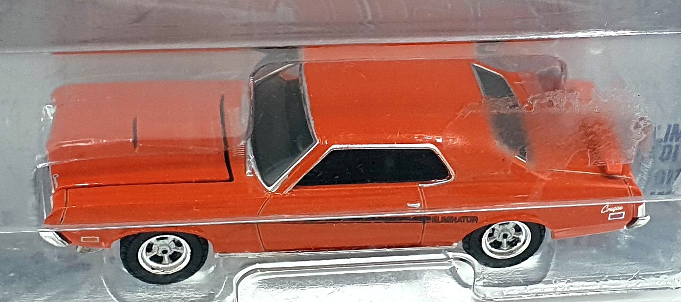 Greenlight 1/64 Scale 13350-A - 1969 Mercury Cougar Eliminator - Orange
