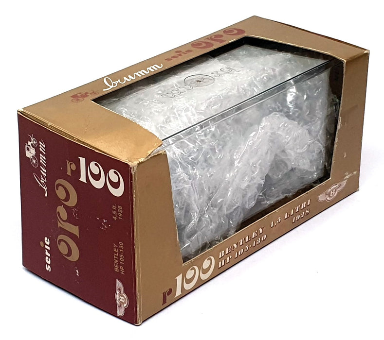 Brumm 1/43 Scale R100 - 1928 Bentley 4.5 Litre HP 105-130 - Green