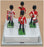 Britains Toy Soldiers 54mm R39 - The Scots Guards 4 Piece Band Set