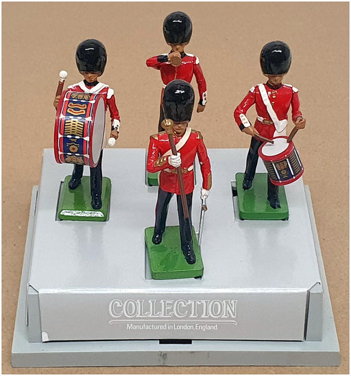 Britains Toy Soldiers 54mm R39 - The Scots Guard 4 Piece Band Set