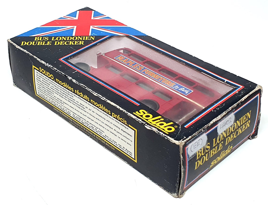 Solido 1/50 Scale 4402 - AEC RT Double Deck London Bus - Red