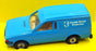 Corgi 12cm Long Diecast 626 - Ford Escort Van - Chubb Fire Cover