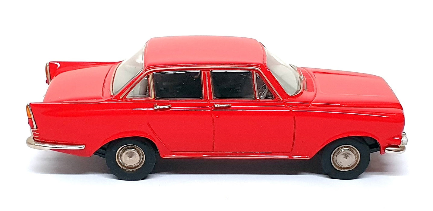 Abbey Classics Crossway 1/43 Scale AC08 - Ford Zodiac Mk3 Saloon - Monaco Red