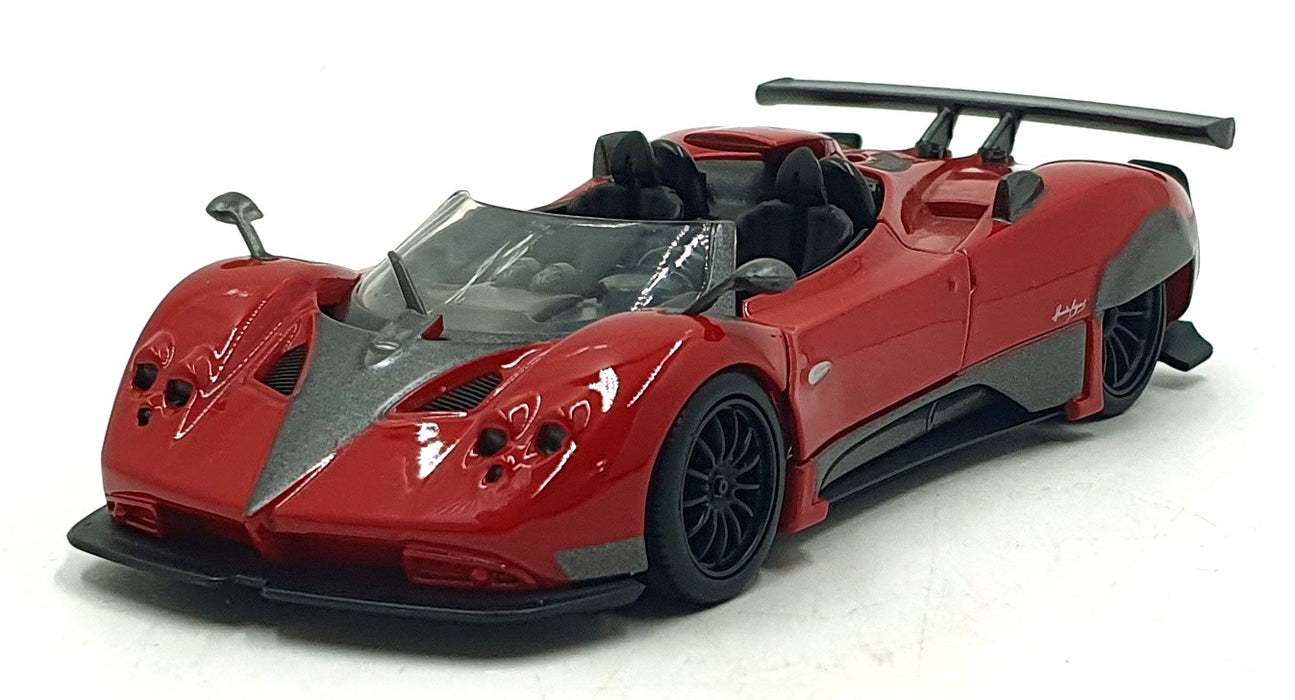 Tayumo 1/36 Scale Pull Back & Go 36120212 - Pagani Zonda HP Barchetta LHD - Red