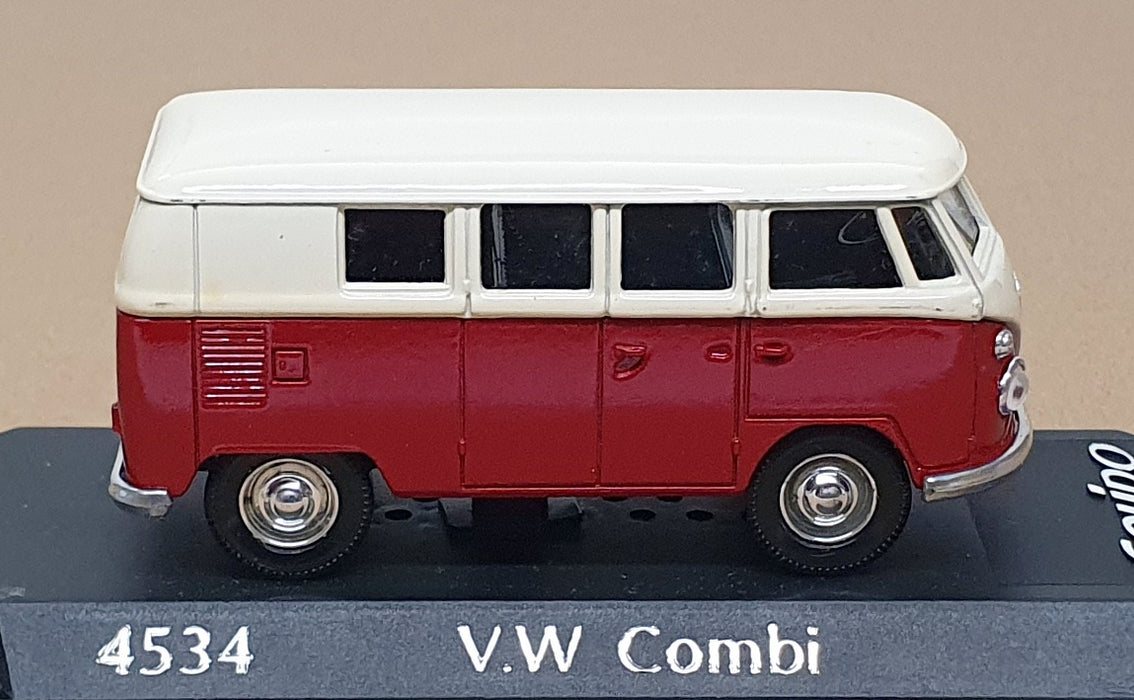Solido 1/43 Scale Diecast 4534 - Volkswagen VW Combi - White/Red