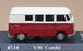 Solido 1/43 Scale Diecast 4534 - Volkswagen VW Combi - White/Red