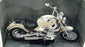 New Ray 1/6 Scale Diecast 53453 - BMW R1200C Motorcycle - White