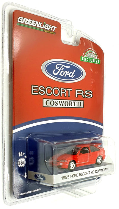 Greenlight 1/64 Scale 30380 - 1995 Ford Escort RS Cosworth - Red