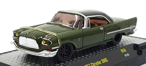 Castline M2 Machines 1/64 Scale R56 28 - 1957 Chyrsler 300C - Dark Green