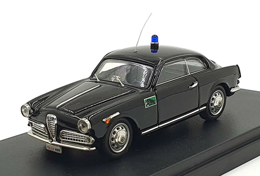 Bang 1/43 Scale 7314 - Alfa Romeo Giulietta Sp. 2t. Polizia - Black