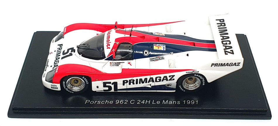 Spark 1/43 Scale Resin S9889 - Porsche 962 C #51 24h Le Mans 1991