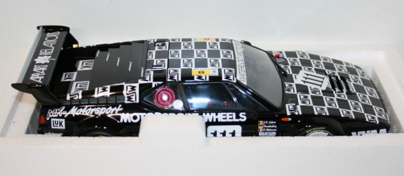 Minichamps 1/18 Scale 180 862911 BMW M1 MK Motorsport Le Mans 1986
