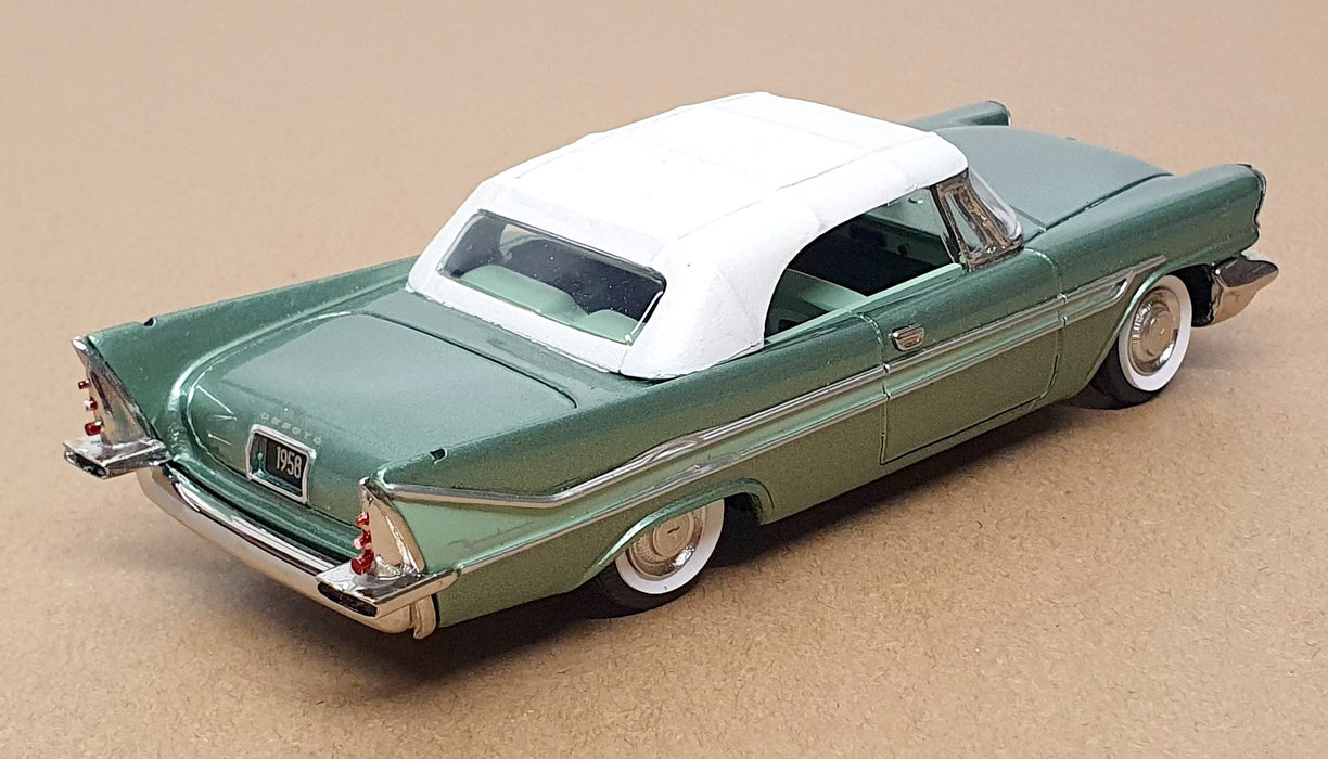 Western Models 1/43 Scale WMCE48 - 1958 Desoto Firedome Top Up Convertible