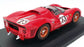 Burago 1/24 Scale Diecast 18-26310 - Ferrari 330 P4 #23 Daytona 1967 - Red