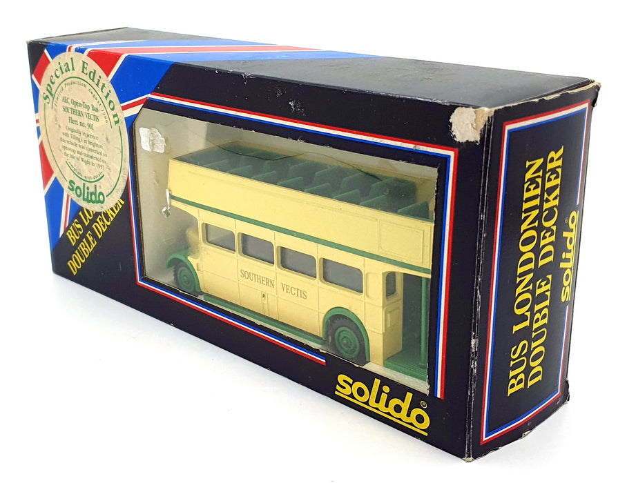 Solido 1/50 Scale 354 - Double Decker RT Bus - Southern Vecits