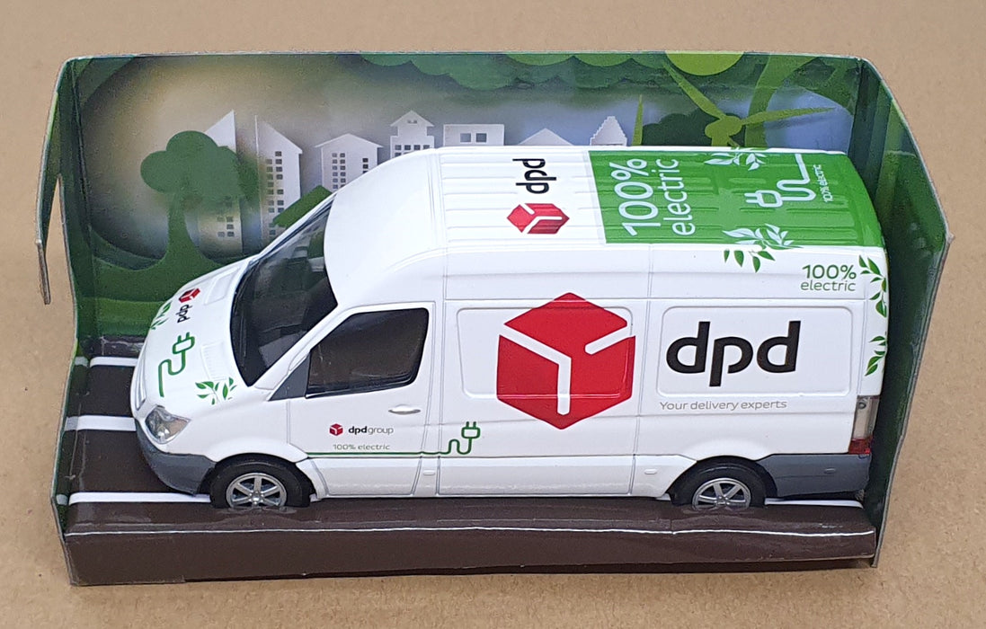 China Brand 1/43 Scale DPD43S - Mercedes Benz Sprinter Van 100% Electric DPD