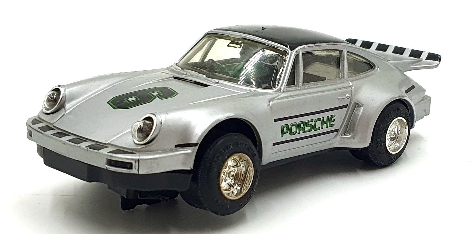 Scalextric 1/32 Scale Slotcar C139 - Porsche #6 - Silver