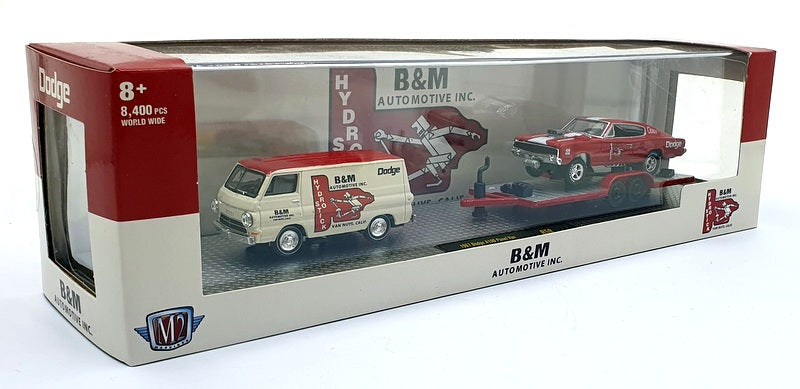 Castline M2 Machines 1/64 Scale DR59 '67 Dodge A100 Van & '66 Charger Gasser