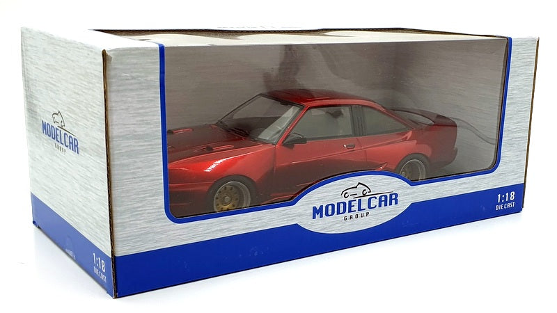 Model Car Group 1/18 Scale MCG18424 - Opel Manta B Mattig -Met. Dark Red