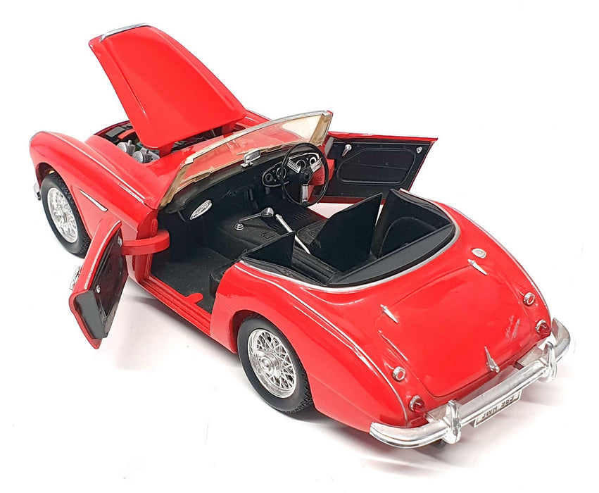 Ertl 1/18 Scale Diecast 7460 - 1961 Austin Healey 3000 Mk2 In Red