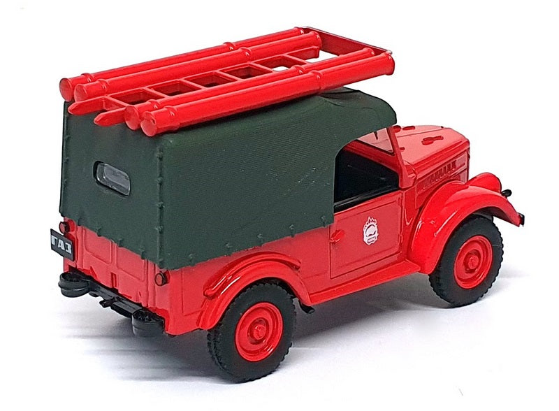 DeAgostini 1/43 Scale 32327 - Gaz RA3-69 Russian Fire Engine - Red