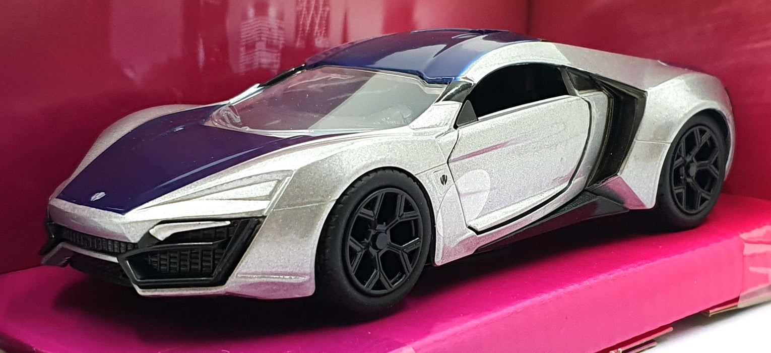 Jada Toys 1/32 Scale 35415 - Lykan Hypersport - Silver/Blue