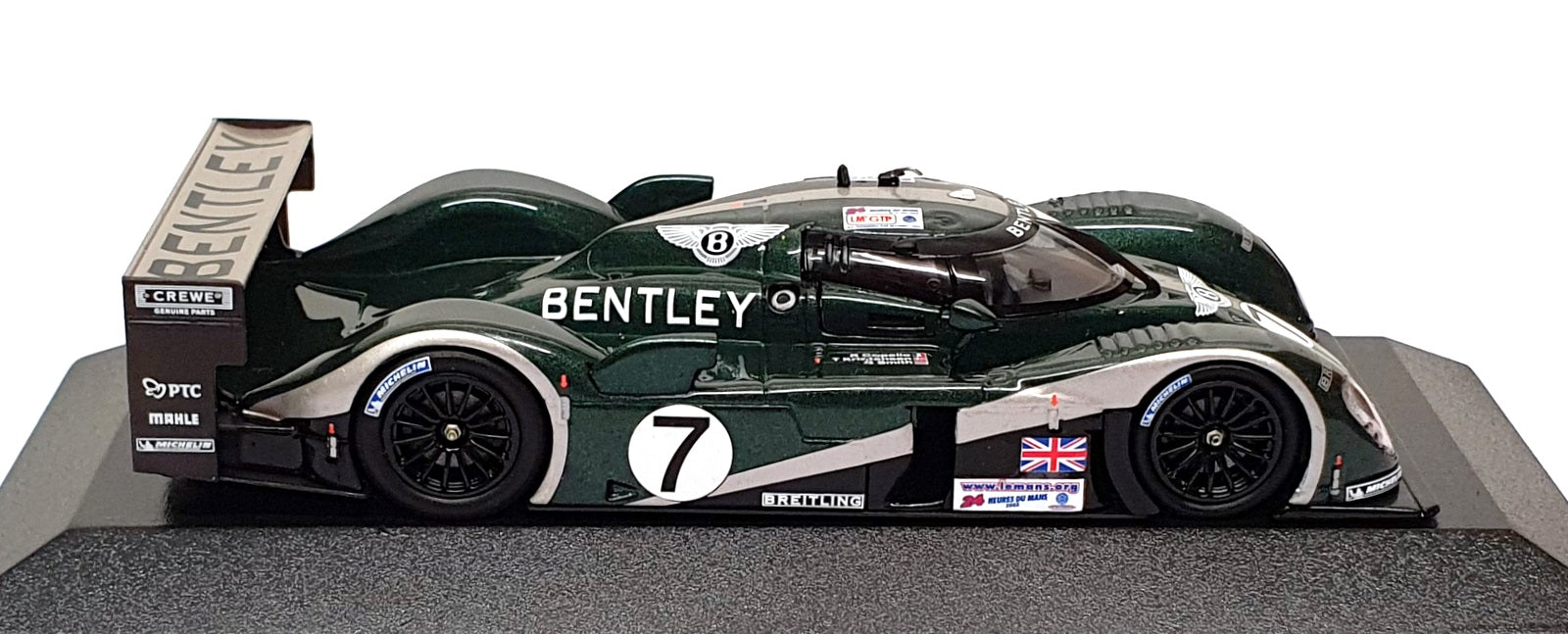Minichamps 1/43 Scale 400 031307 - Bentley Speed 9 #7 Winner 24h Le Mans 2003