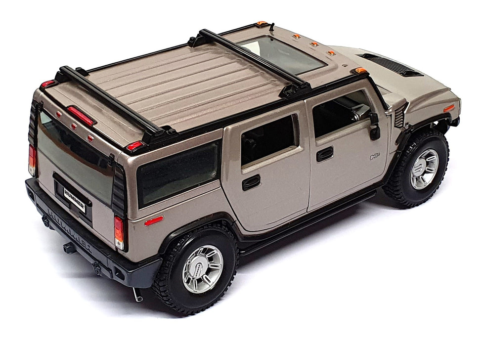Maisto 1/18 Scale Diecast 26725Q Hummer H2 Grey — Ltd