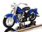 Maisto 1/18 Scale 39360 - 1953 Harley Davidson 74FL Hydra Glide - Blue