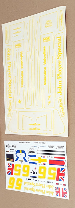 Tamiya 1/12 Scale Unbuilt Kit BS1222 - F1 Team Lotus Mk.III JPS #5 Race Car