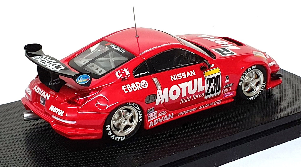 Ebbro 1/43 Scale 632 - Nissan Motul Advan Z Suzuki 1000Km 2004 #230