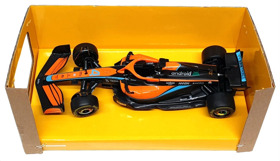 Rastar 1/24 Scale 56800 - MCL36 2022 Emilia Romagna GP - Orange/Blue/Black