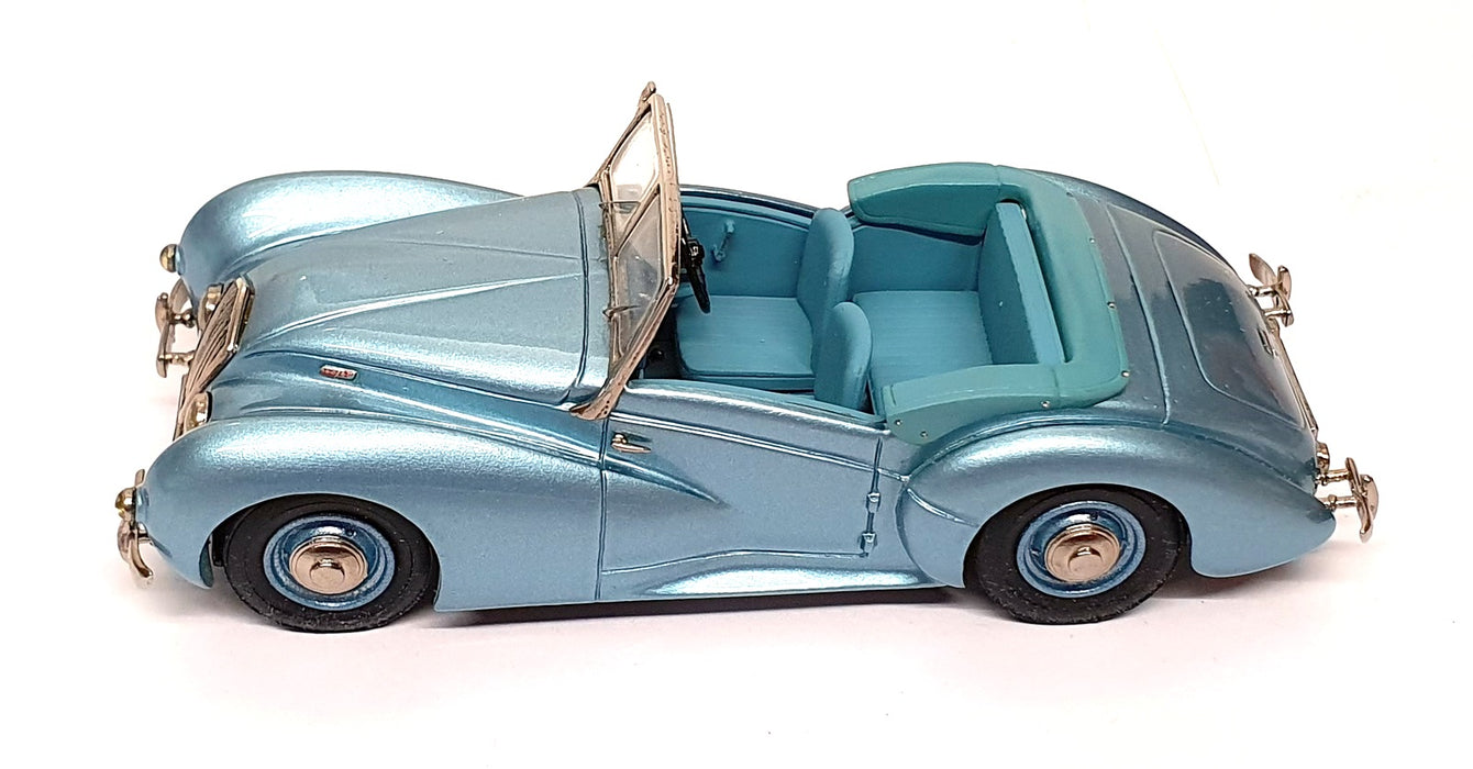 J&M Classics 1/43 Scale JM110C - Westland Healey Roadster Open - Lt. Met. Blue