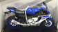 NewRay 1/12 Scale 57803B - Yamaha YZF-R1 Motorbike - Blue