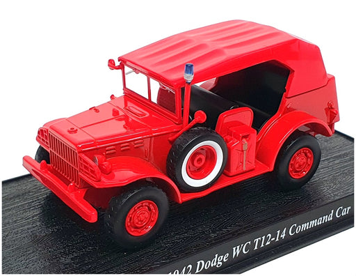 Del Prado 1/43 Scale DP062 - 1942 Dodge WC T12-14 Command Fire Car - Red
