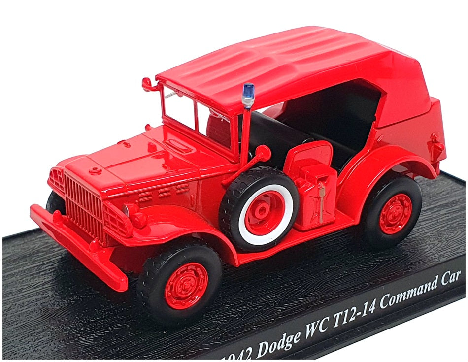 Del Prado 1/43 Scale DP062 - 1942 Dodge WC T12-14 Command Fire Car - Red