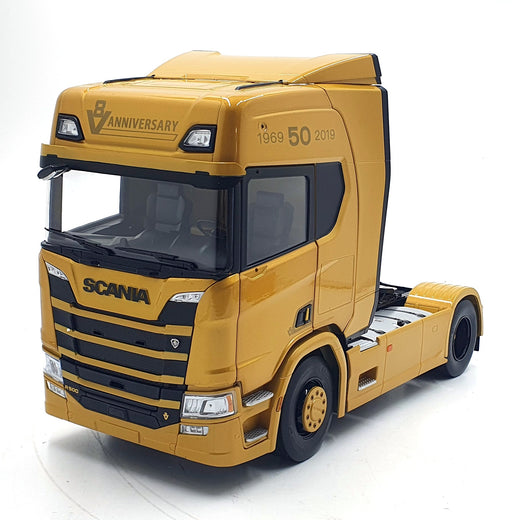 Ixo 1/18 Scale PCL30224 - Scania R500 Truck - Met. Gold