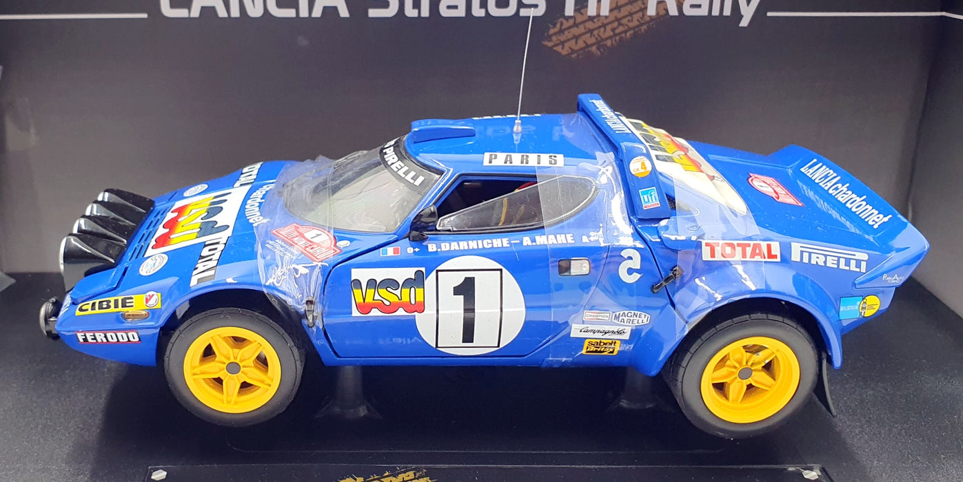 Sun Star 1/18 Scale 4519 - Lancia Stratos HF - 2nd Rally Monte Carlo 1980