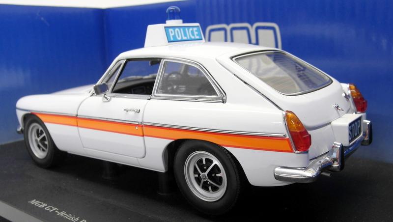 Universal Hobbies 1/18 scale Diecast 4452 - MG MGB British Police car