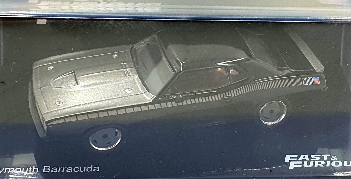 DeAgostini 1/43 Scale F220CMC032 Fast and Furious Plymouth Barracuda - Black
