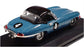 Best 1/43 Scale 9036 - Jaguar E Spyder Oultan Park1961 #4 G. Hill Blue