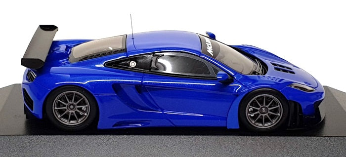 Minichamps 1/43 Scale 437 121397 - 2012 McLaren 12C GT3 - Blue