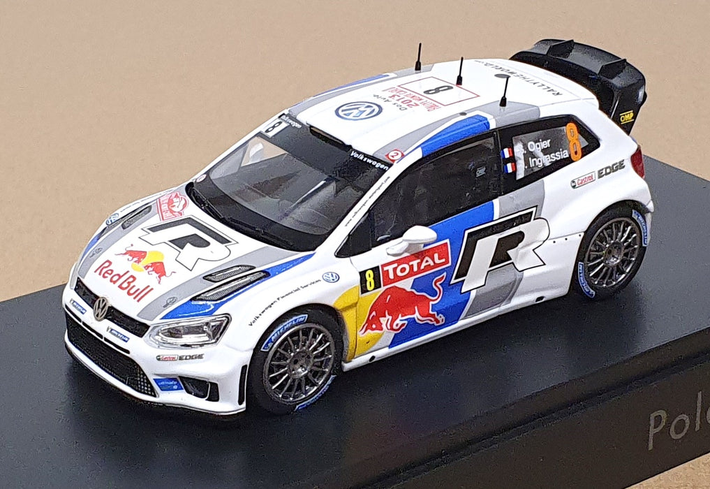 VW Dealership 1/43 Scale 6C7.099.300.B .NP3 - VW Polo R WRC #8 Monte Carlo 2013