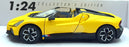 CMJ 1/24 Scale Diecast 124BMYW - Bugatti Mistral - Yellow