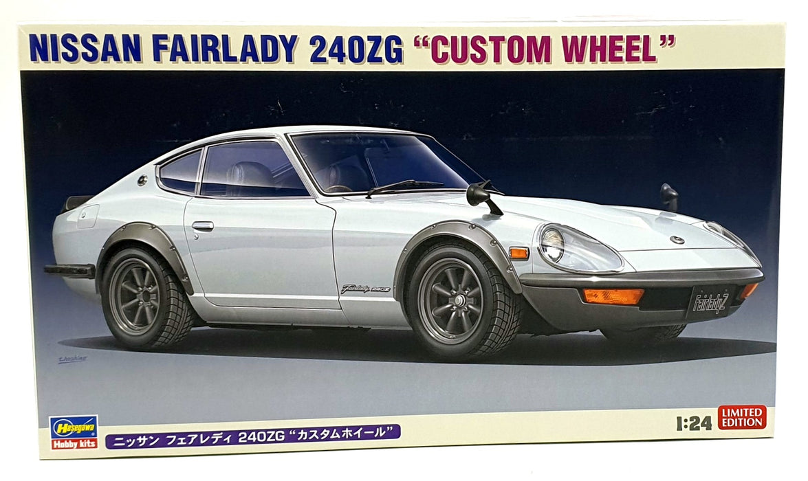 Hasegawa Kits 1/24 Scale 20618 - Nissan Fairlady 240ZG "Custom Wheel"