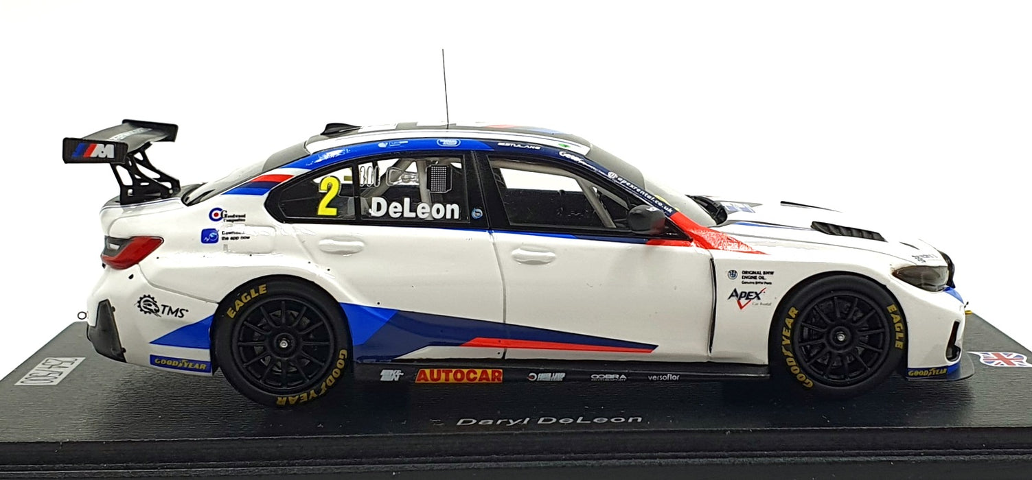 Spark 1/43 Scale UK033 - BMW 330i BTCC #2 1st Brand Hatch Indy Race 2 2025