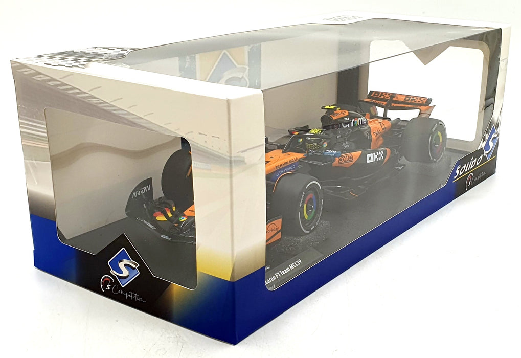 Solido 1/18 Scale S1818703 - 2025 McLaren MCL39 #4 Monaco GP - Norris