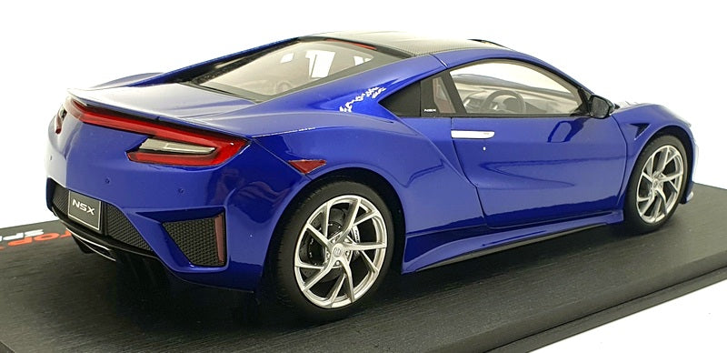Top Speed 1/18 Scale Resin TS0062 - Honda NSX 2017 (RHD) - Nouvelle Blue Pearl